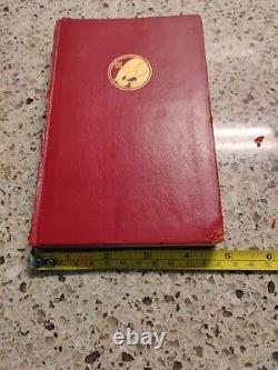 14 Vintage Book Set Rudyard Kipling Leather 1920's-30's Free Shipping