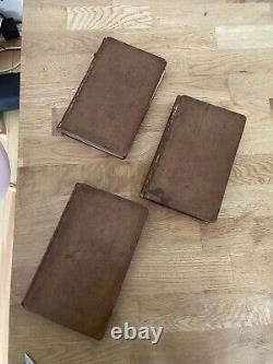 1806 Herodotus Set Beloe X 3 Books Of 4 Vintage Leather Collectible Old