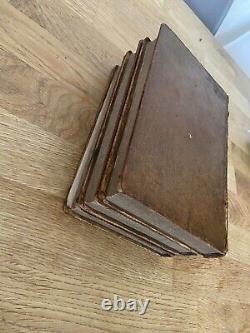 1806 Herodotus Set Beloe X 3 Books Of 4 Vintage Leather Collectible Old