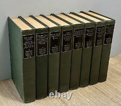 1920 Nine-Volume Set The Works of Rudyard Kipling. Missing Vol. 5/HC/Vintage