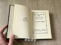 1920 Nine-Volume Set The Works of Rudyard Kipling. Missing Vol. 5/HC/Vintage