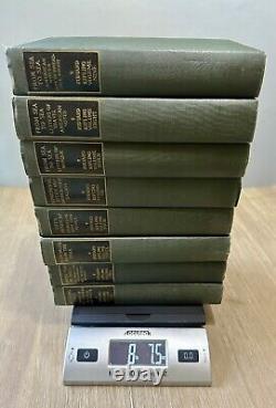1920 Nine-Volume Set The Works of Rudyard Kipling. Missing Vol. 5/HC/Vintage