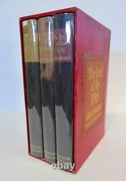 1965 The Lord of the Rings by J. R. R. Tolkien Houghton Mifflin Boxed Set