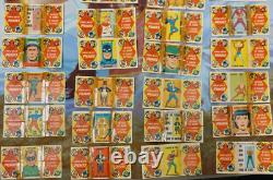 1966 Topps DC Comic Book Foldees Complete Set Series 1-44 with Box