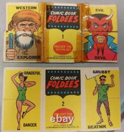 1966 Topps DC Comic Book Foldees Complete Set Series 1-44 with Box