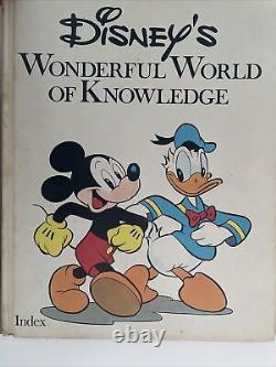 1971 Disney's Wonderful World of Knowledge 25 Volume Book Set Encyclopedia