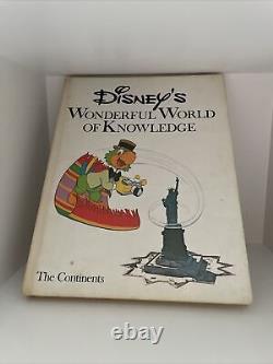 1971 Disney's Wonderful World of Knowledge 25 Volume Book Set Encyclopedia
