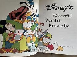 1971 Disney's Wonderful World of Knowledge 25 Volume Book Set Encyclopedia