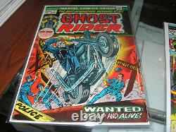 1973 Vol. 1 Ghost Rider Complete Set 1- 81 Key Books High Grade