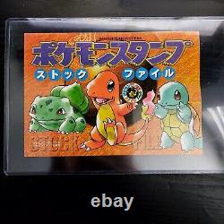 1995 Pokemon Card Japanese Shogakukan Stamps Complete Collection book Base set