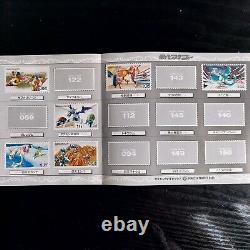 1998 Pokemon 1st Shogakukan stamps base set collection Charizard book bundle