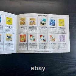 1st Pokemon Card Japanese Shogakukan Stamps Complete Base Set Collection book