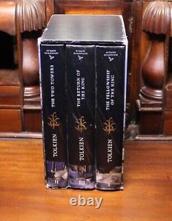 2001 Lord Of The Rings triple hardback box set JRR Tolkien