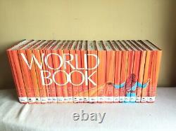 2014 Hardcover Complete The World Book Encyclopedia 22 Volume Teacher Set USA