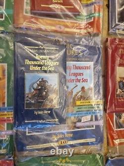 32 Vintage Classic Adventure Series Hardback Book Sets Sealed New Old Stock