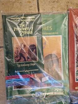 32 Vintage Classic Adventure Series Hardback Book Sets Sealed New Old Stock