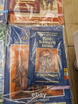 32 Vintage Classic Adventure Series Hardback Book Sets Sealed New Old Stock