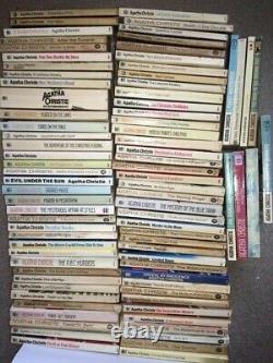 83 x Agatha Christie Job Lot Vintage Fontana Pan collection PB books complete