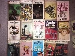 83 x Agatha Christie Job Lot Vintage Fontana Pan collection PB books complete