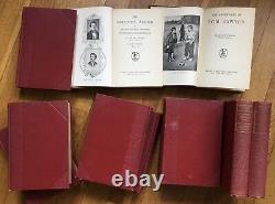 ANTIQUE 22 Vol Set Lot MARK TWAIN'S WORKS Author's National Edition / OLD BOOKS