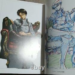 ATTACK ON TITAN / Shingeki No Kyojin Art Book 1-5 All 5 set Used From Japan