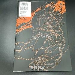 ATTACK ON TITAN Shingeki No Kyojin Art Book Complete Set of 5 vol. 1-5 USED JPN