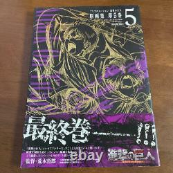 ATTACK ON TITAN / Shingeki No Kyojin Art Book Complete Set vol. 1-5 from Japan