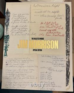 A Guide to the Labyrinth Collected Works of Jim Morrison Limited Ed #1782/2000