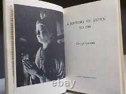 A History Of Japan George Sansom Cresset FULL SET 3 Volumes ID966A