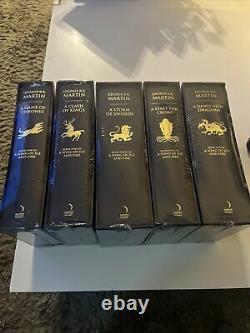 A Song of Ice and Fire Collection George R R Martin Harper Voyager Slipcase