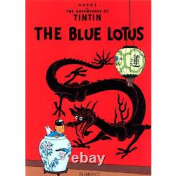 Adventures of Tintin 15 Books Collection Series 1 to 3 Set Blue Lotus, Broken Ear