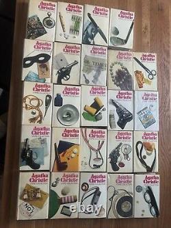 Agatha Christie Crime Collection Full Set 24 Books 72 Storys HAMLYN 1969-1971