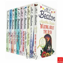 Agatha Raisin Series1 By MC Beaton 10Books Collection Set Witches Tree, Busy Body