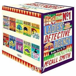 Alexander McCal Smith, No. 1 Ladies' Detective Agency Series 10 Books Set
