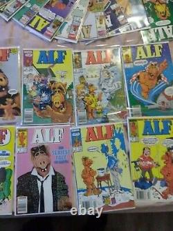 Alf Marvel Comic Books Lot Complete Set! #1-50 + #1-3 annuals #48 Banned