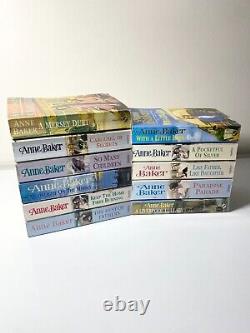 Anne Baker Novel Collection 11 Book Set Paperback Saga Romance Novels RARE