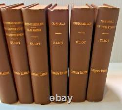 Antiquarian Book 6 volume set George Eliot 1887 Good