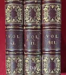 Antique 1881 1882 Bristol Past & Present 3 Volume HB Book Set Nicholls & Taylor