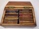 Antique 20 Volume William Shakespeare Mini Leather Book Set Knickerbocker