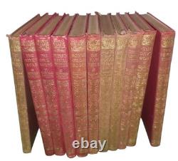 Antique Collection of 1913-29 Rudyard Kipling 19 Books Set Jungle Book Kim Rare
