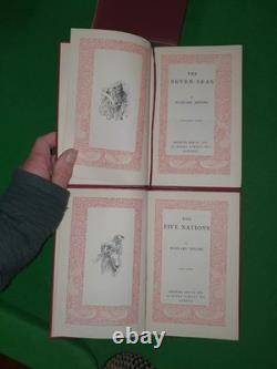 Antique Collection of 1913-29 Rudyard Kipling 19 Books Set Jungle Book Kim Rare