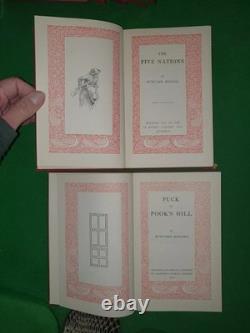 Antique Collection of 1913-29 Rudyard Kipling 19 Books Set Jungle Book Kim Rare