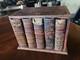 Antique Leather Faux Set Of Books (box)