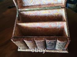 Antique Leather Faux Set Of Books (Box)