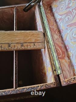 Antique Leather Faux Set Of Books (Box)
