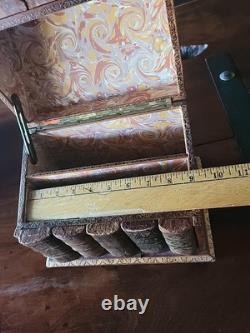 Antique Leather Faux Set Of Books (Box)