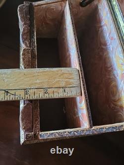 Antique Leather Faux Set Of Books (Box)