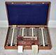 Antique Optometrist Opticians Optics Set Mahogany Case Lowings Book 1929