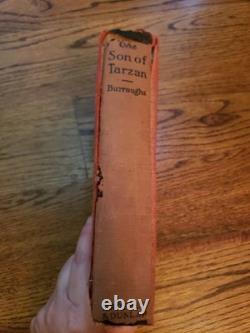 Antique Tarzan Book Collection Set Of 6 Books