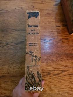 Antique Tarzan Book Collection Set Of 6 Books